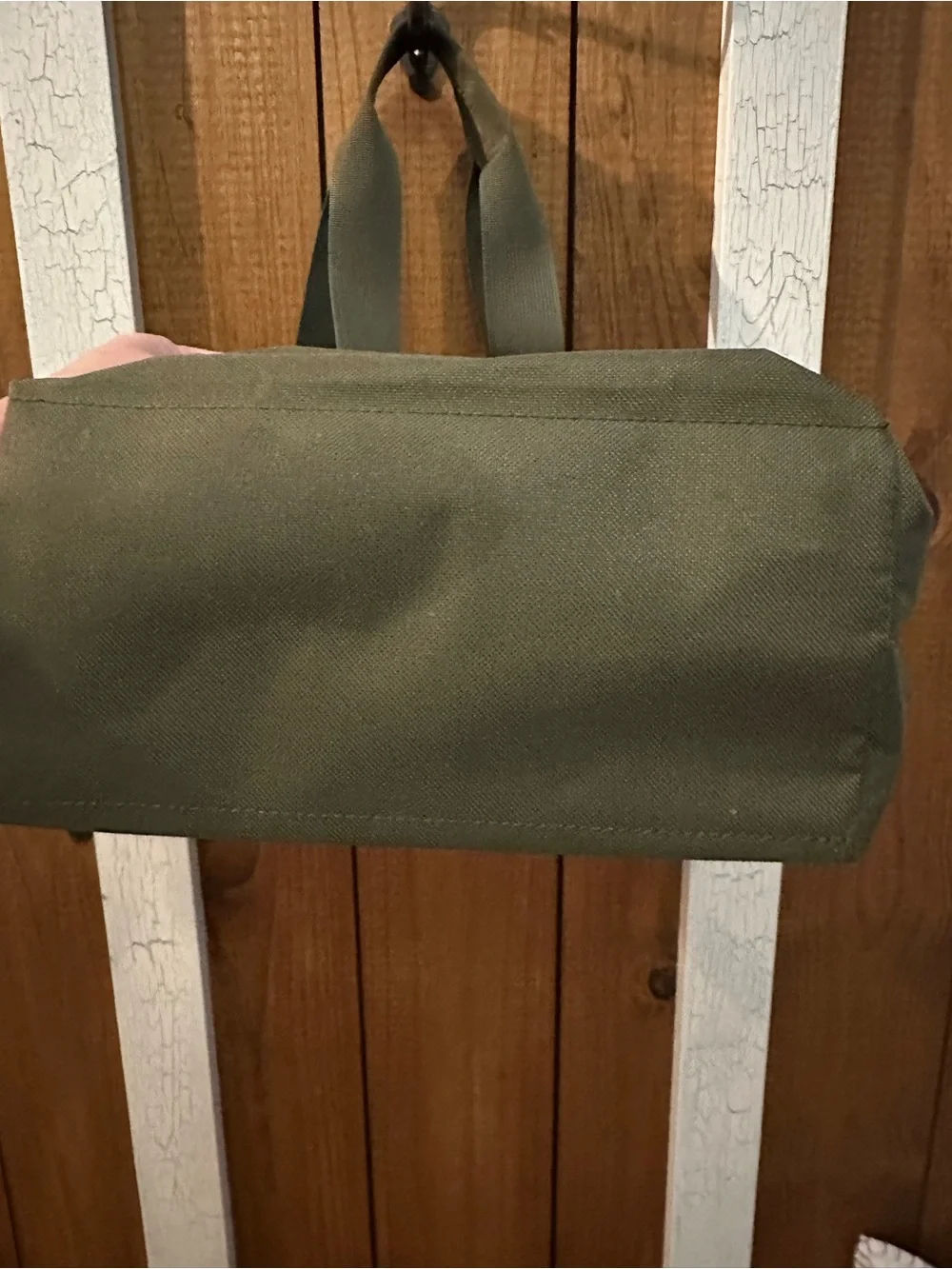 Olive Tactical Tote Bag with Flag Patch - Men